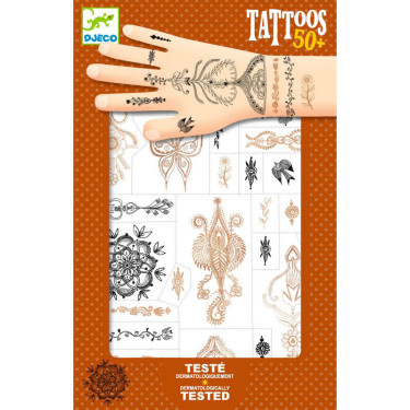 Tatouages 'Souffle d'Orient' DJECO 9914
