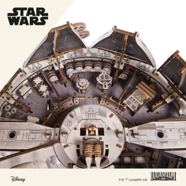 Faucon Millennium Star Wars Ugears