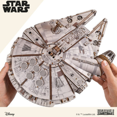 Faucon Millennium Star Wars Ugears