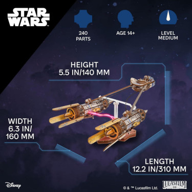Podracer Star Wars Ugears