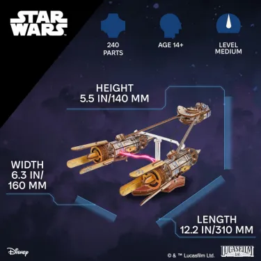 Podracer Star Wars Ugears