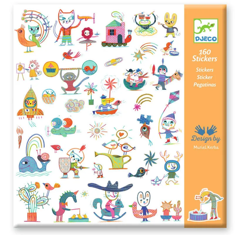 Stickers 'Gazette' Djeco 9318