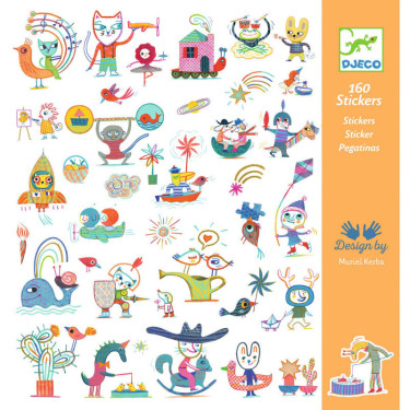 Stickers 'Gazette' Djeco 9318