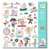 Stickers 'Les pirates attaquent !' Djeco 9316