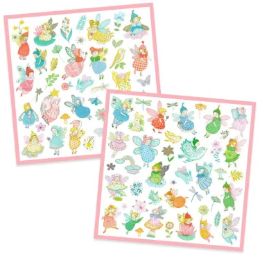 Stickers 'Scintillantes Fées' Djeco 9554