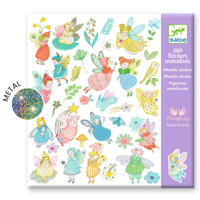 Stickers 'Scintillantes Fées' Djeco 9554