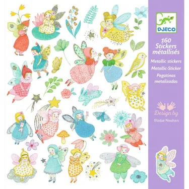 Stickers 'Scintillantes Fées' Djeco 9554