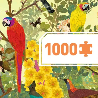 'Peaceful birds' Puzzle Gallery 1000 pcs DJECO 7687