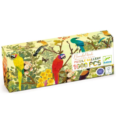 'Peaceful birds' Puzzle Gallery 1000 pcs DJECO 7687