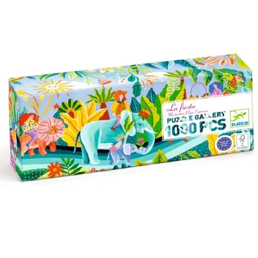 'La Fiesta' Puzzle Gallery 1000 pcs DJECO 7693