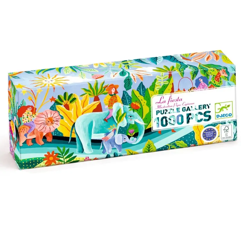 'La Fiesta' Puzzle Gallery 1000 pcs DJECO 7693