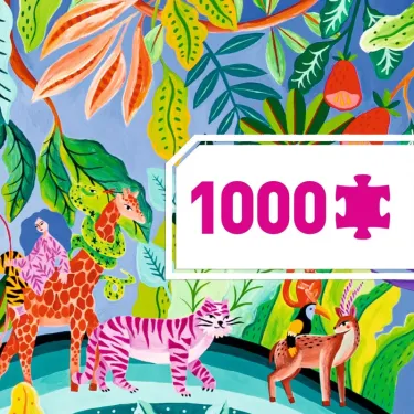 'La Fiesta' Puzzle Gallery 1000 pcs DJECO 7693