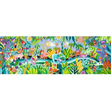 'La Fiesta' Puzzle Gallery 1000 pcs DJECO 7693