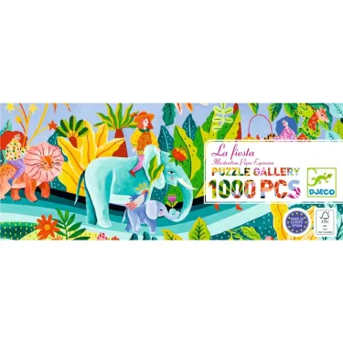 'La Fiesta' Puzzle Gallery 1000 pcs DJECO 7693