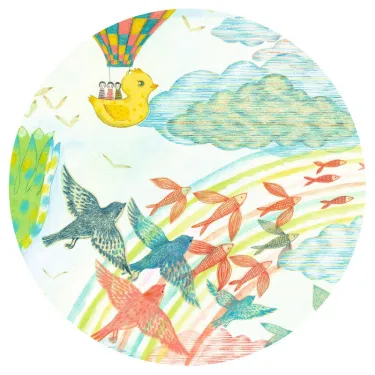 'After the rain' Puzzle Gallery 350 pcs DJECO 7685
