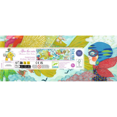'After the rain' Puzzle Gallery 350 pcs DJECO 7685