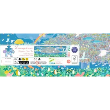 'Dreamy dreams' Puzzle Gallery 350 pcs DJECO 7691