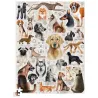 Puzzle 'Races de chiens populaires' 200 pcs CROCODILE CREEK