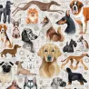 Puzzle 'Races de chiens populaires' 200 pcs CROCODILE CREEK