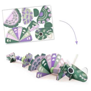 Jeu d'enfilage 'Terribles dinos' DJECO 0083