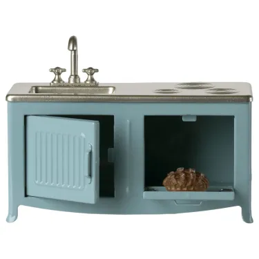Meuble de cuisine pour souris Maileg - Bleu