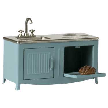 Meuble de cuisine pour souris Maileg - Bleu