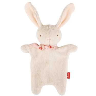 Doudou lapin blanc SIGIKID 31273 - tissu éponge