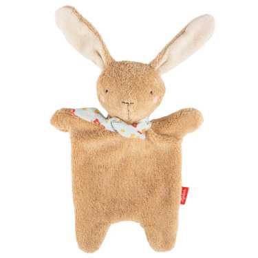 Doudou lapin marron SIGIKID 31268 - tissu éponge