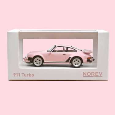 Porsche 911 Turbo 1978 Rose - Voiture Norev 1/43
