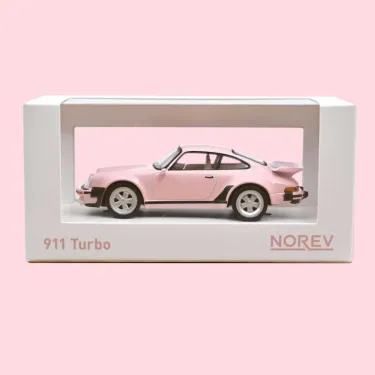 Porsche 911 Turbo 1978 Rose - Voiture Norev 1/43