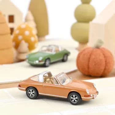Porsche 911 Targa 1969 Brun Togo NOREV - 1/43