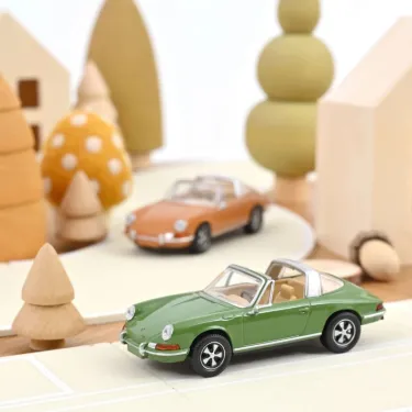 Porsche 911 Targa 1969 Vert Olive NOREV - 1/43