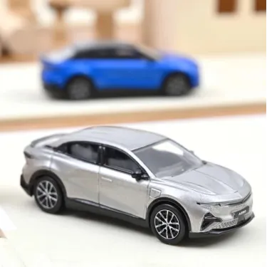 Alpine A390 GT 2026 Gris Argent - voiture jouet Norev 1/64