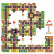 Puzzle circuit de voitures 'La ville' DJECO 7161