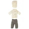 vêtements Souris "chef cuisinier" Maileg