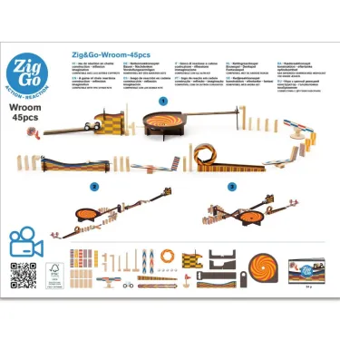 ZIG & GO - 45 pièces DJECO 5643