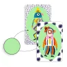 2 cartes SPEEDY CRAZY DJECO 5069