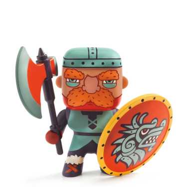 GROGNAK Djeco 6853, figurine Arty Toys clan Barbarious avec sa hache et son bouclier