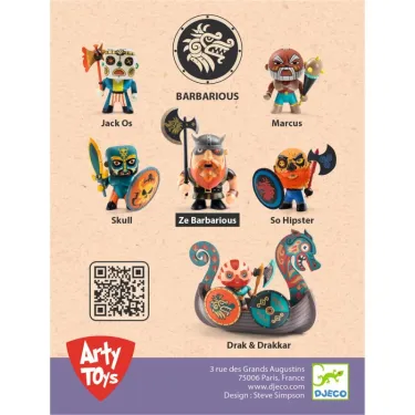 vue arrière packaging GROGNAK Arty Toys Djeco 6853