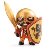 figurineBRIGHT KNIGHT Arty Toys Djeco 6855 en armure avec casque doré, bouclier et épée en main