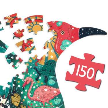 Pingouin - Puzzle Puzz'Art 150 pcs DJECO 7663