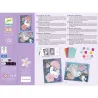 Mosaïques Sous-bois DJECO 9309 – boîte violet avec images de mosaïques et motifs animaux, guide et petites pièces colorées pour enfants 5–8 ans.