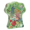 Puzzle silhouette Jungle indienne de DJECO 54 pièces, emballage en forme de silhouette avec animaux et végétation tropicale.