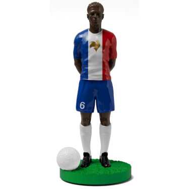Figurine footballeur black en résine aux couleurs de la France - Match Day Fan Club