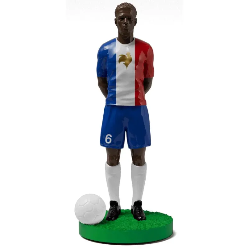 Figurine footballeur black en résine aux couleurs de la France - Match Day Fan Club