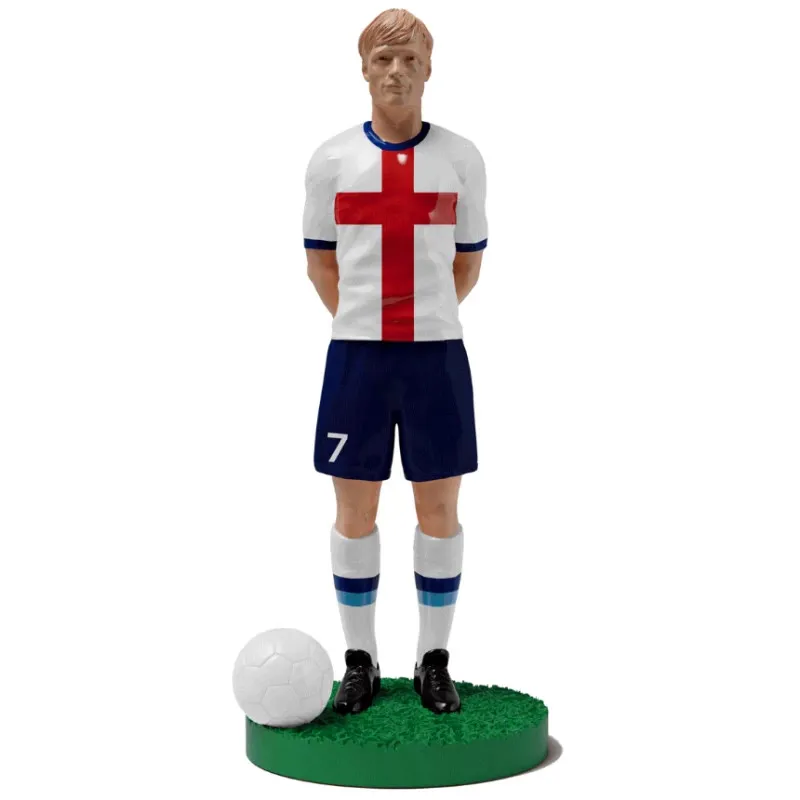 Figurine footballeur en résine aux couleurs de l'Angleterre - Match Day Fan Club