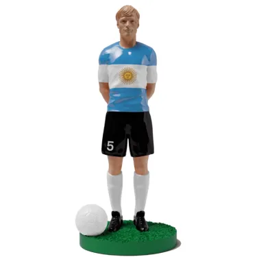 Figurine footballeur en résine aux couleurs de l'Argentine - Match Day Fan Club