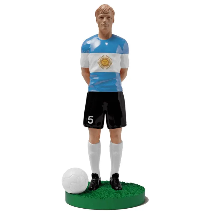 Figurine footballeur en résine aux couleurs de l'Argentine - Match Day Fan Club