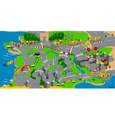 Tapis course cycliste NOREV