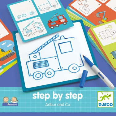 STEP by STEP "Arthur & Co", construire une image DJECO 8321